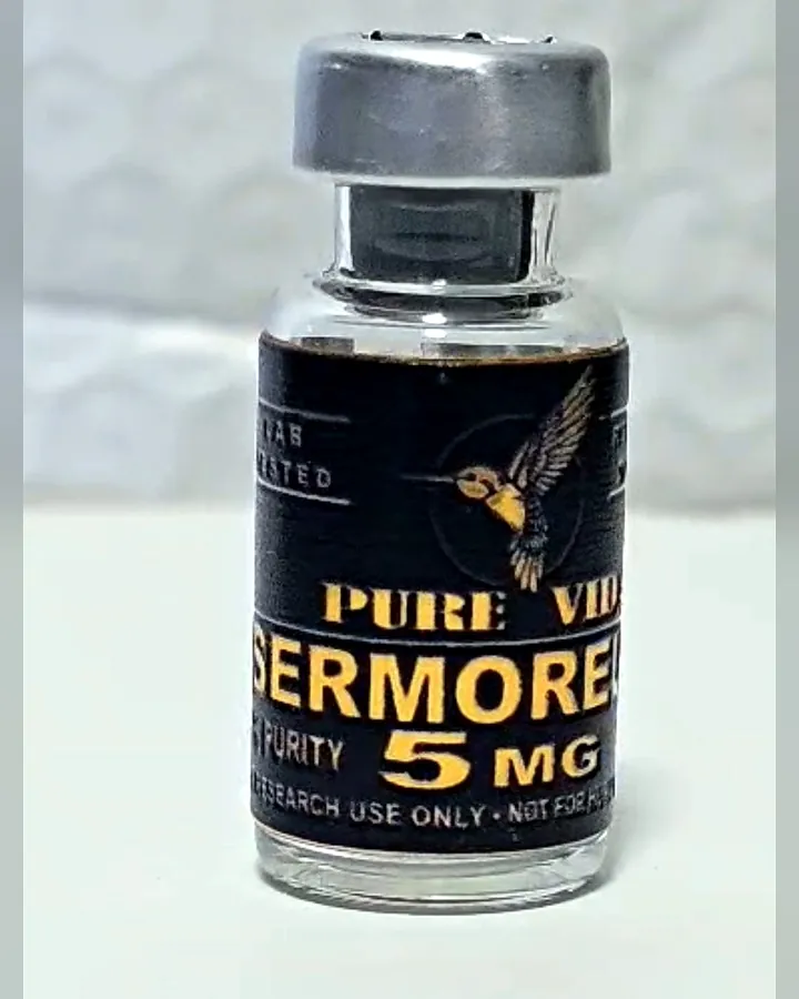 Pure Vida black & gold vial