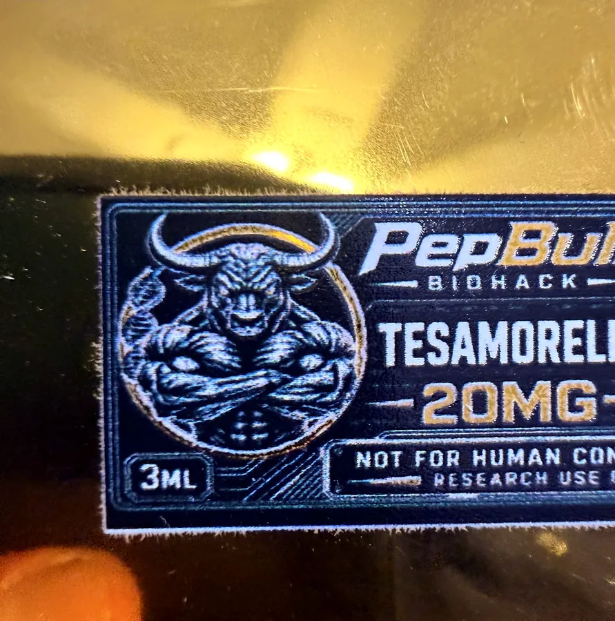 PepBull label on gold