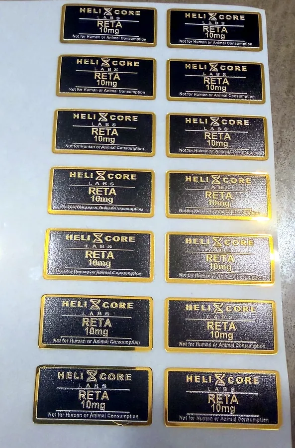 Helixcore gold sheet