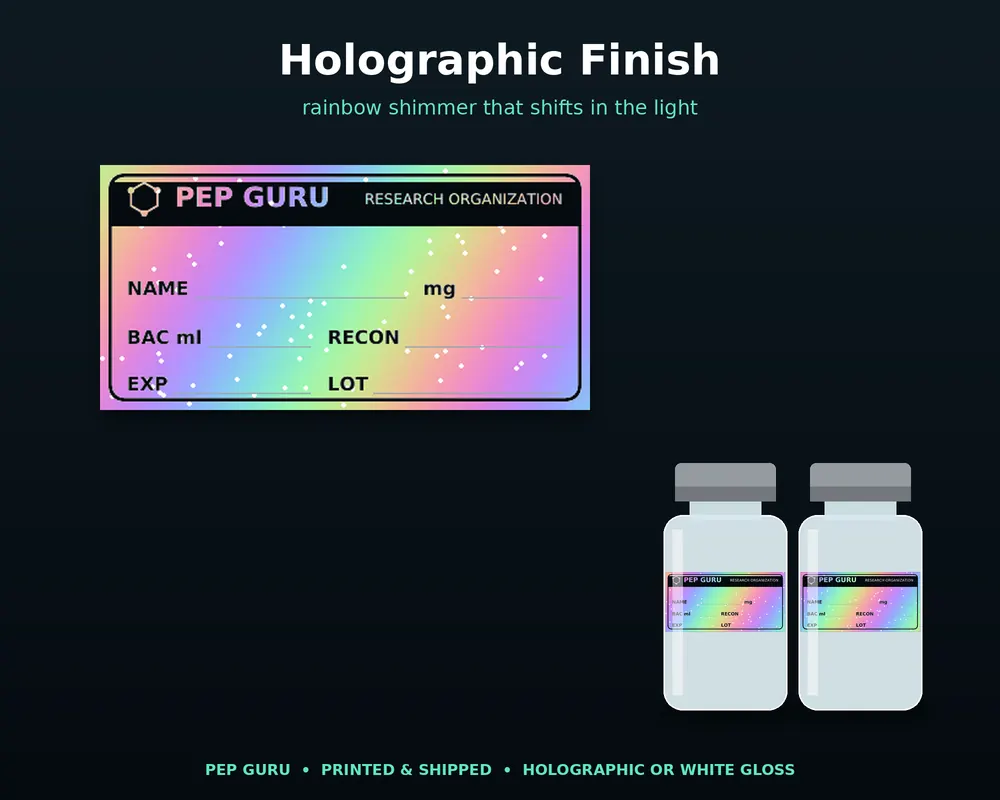 Label mockup