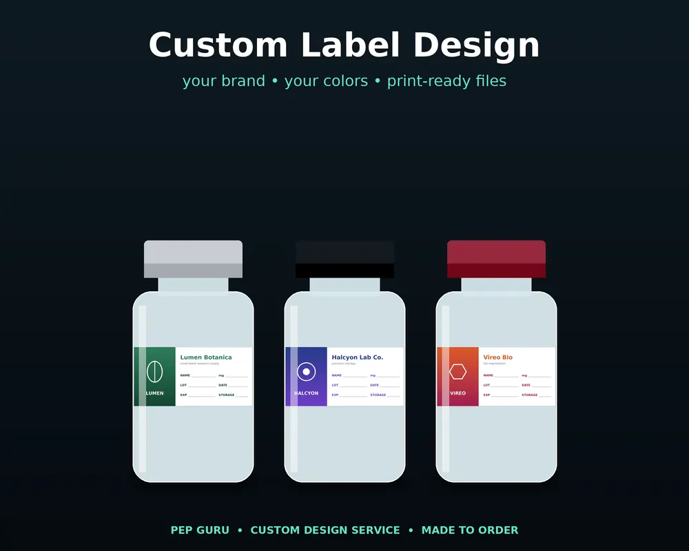 Label mockup